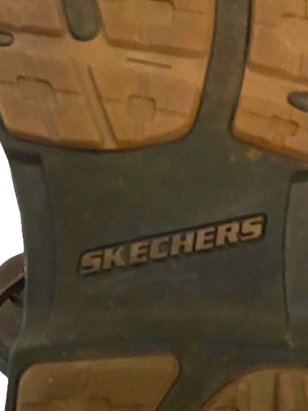 Skechers Segment Rilar Brown Leather Relaxed Fit Memory Foam Shoes Men's 12